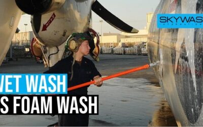Wet Wash VS Foam Wash for Aircrafts’ Cleaning