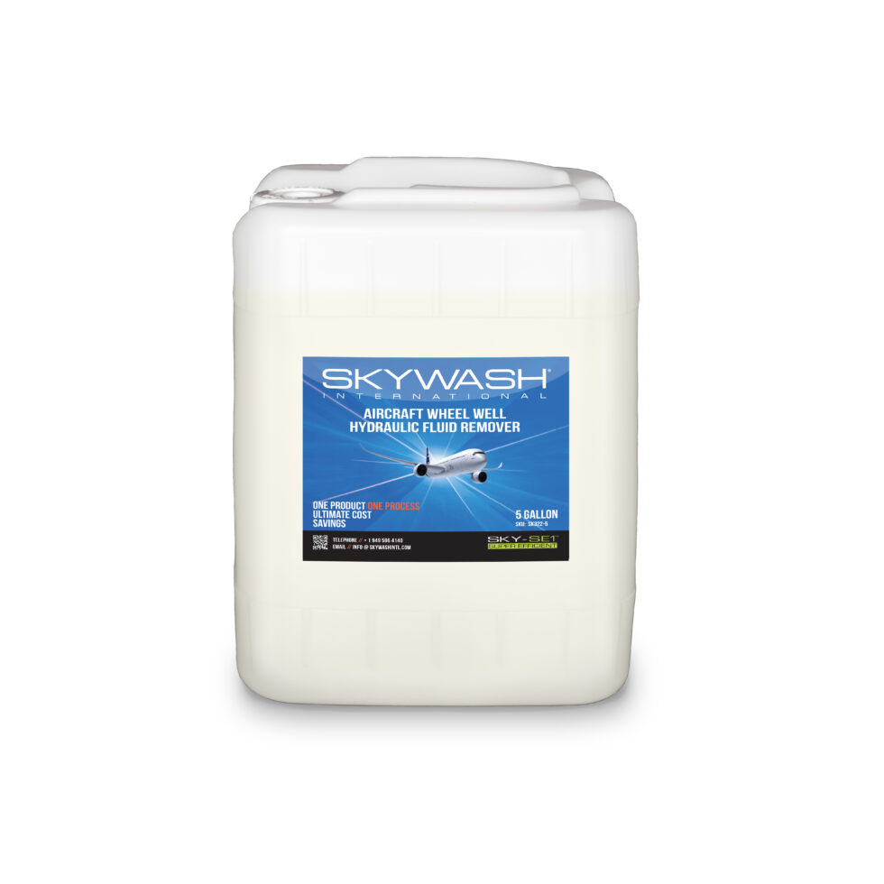 Aircraft Wheel Well Hydraulic Fluid Remover