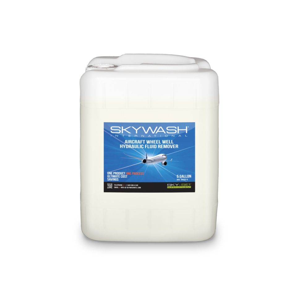 Aircraft Wheel Well Hydraulic Fluid Remover